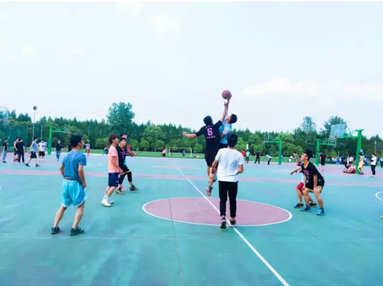 汽车学院篮球赛火热来袭
